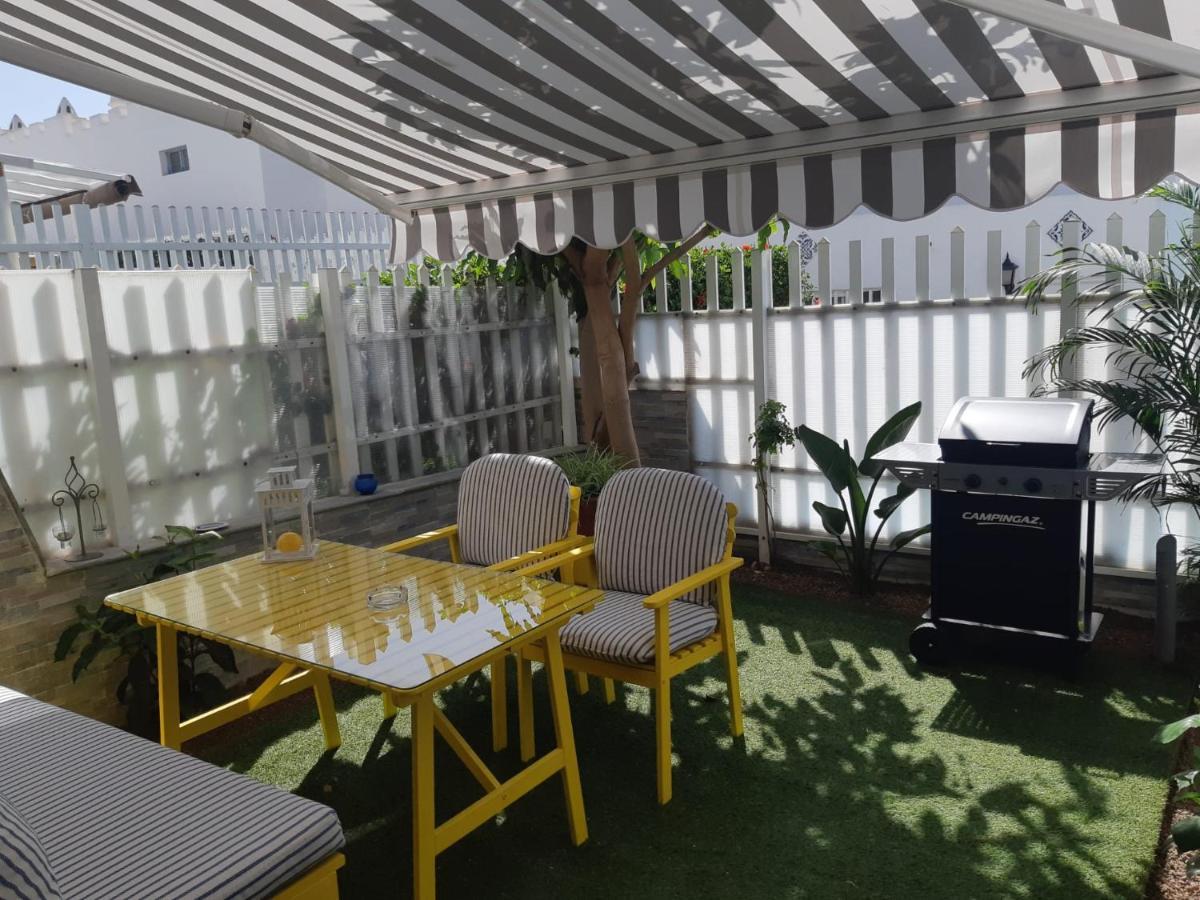 Pool View Yard Bungalow Playa del Ingles  Ngoại thất bức ảnh