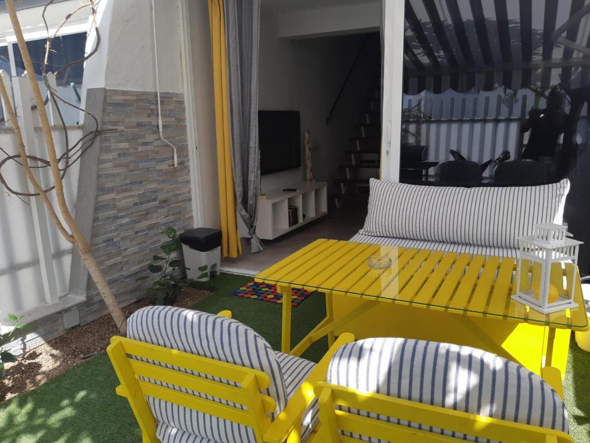 Pool View Yard Bungalow Playa del Ingles  Ngoại thất bức ảnh